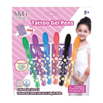 Tattoo Gel Pens - Pack of 6's with Stencils